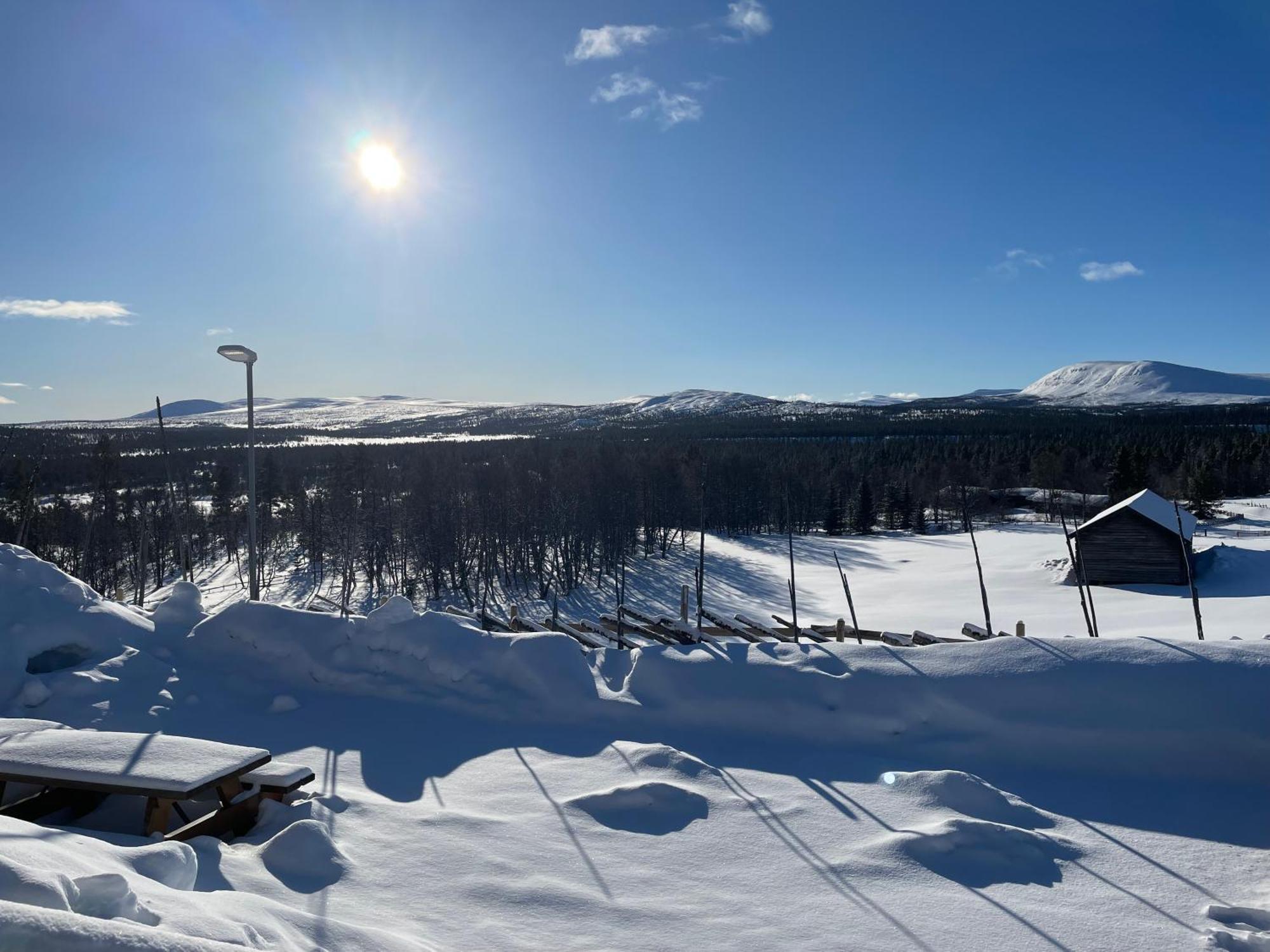 Skjerdingen Hoyfjellshotell Ringebu Ostfjell Exteriér fotografie